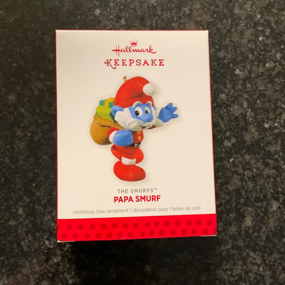 Hallmark Keepsake. The smurfs. Papa Smurf.